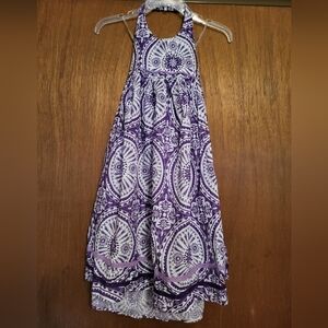 NWT Place Purple Halter Dress, Girls 12